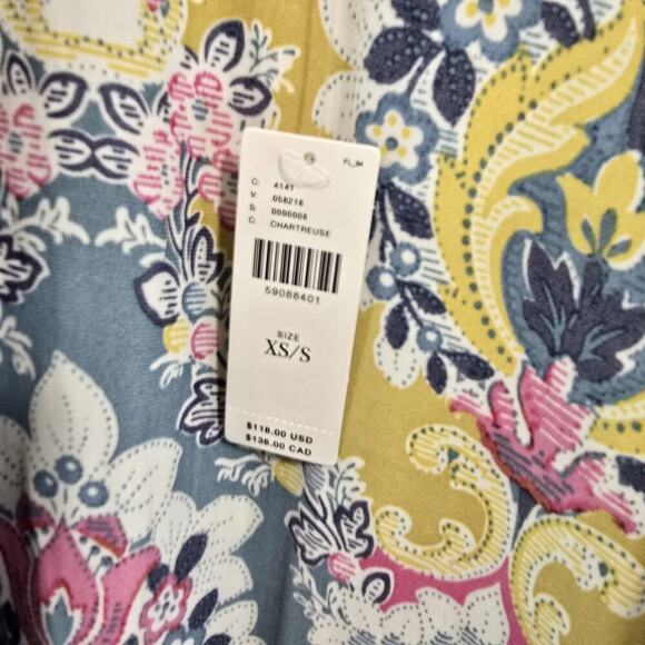 Anthropologie Kimono Womens XS S Blue Velvet Robe Wrap Long Zadie Tie Boho Cover - Picture 12 of 16